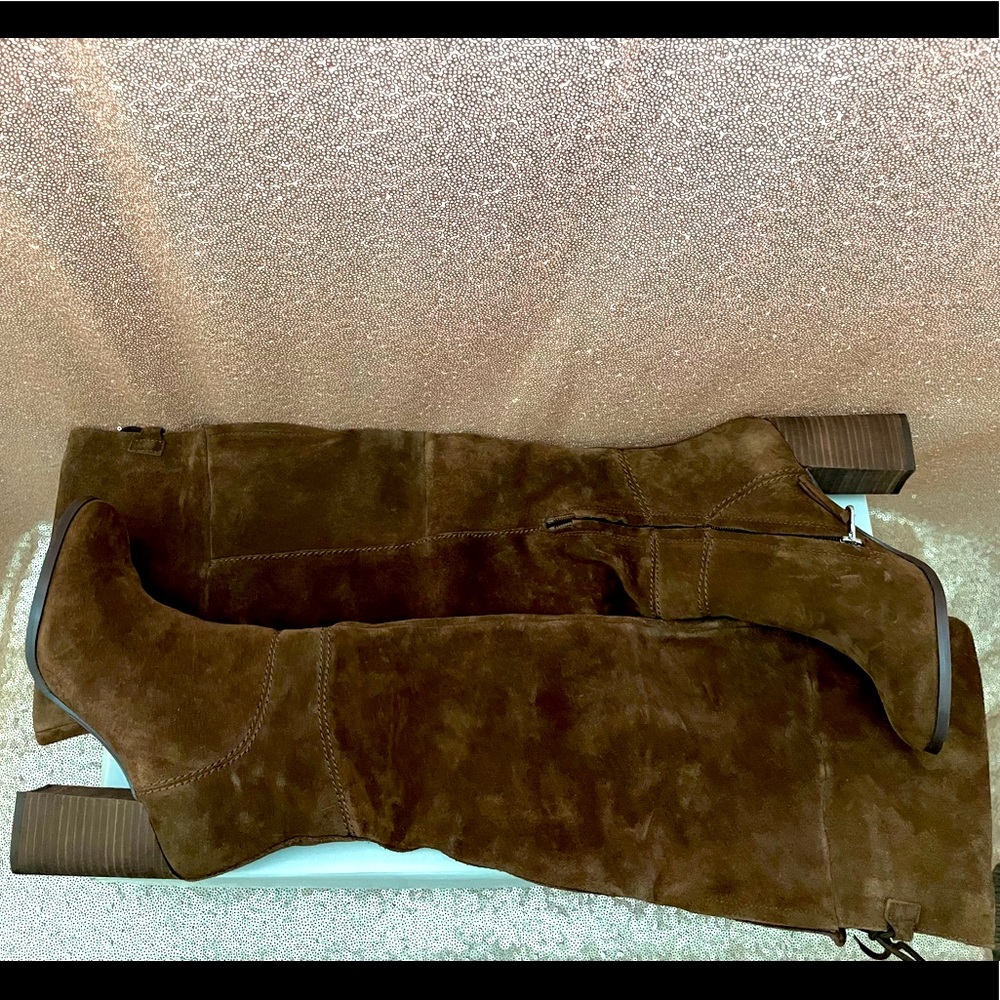 Steve Madden suede knee high boots sz 8.5
